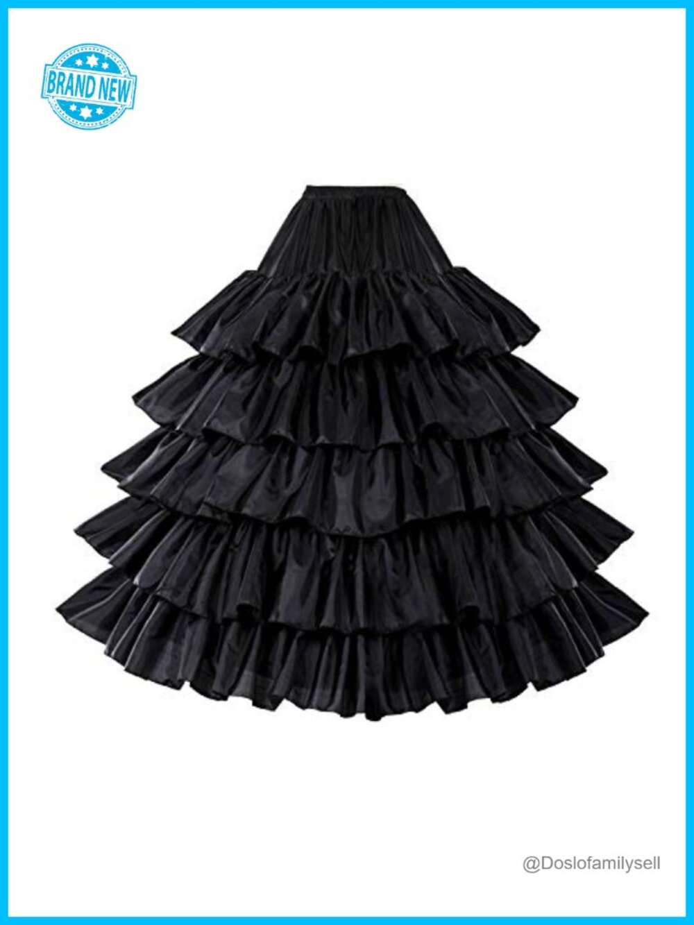 Taffeta Crinoline Petticoat Hoop Slip Underskirt Wedding Dress Gown